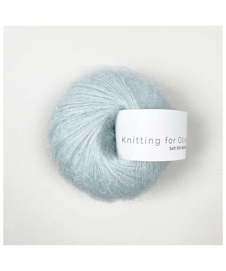 Knitting for Olive • Soft Silk Mohair Ice Blue