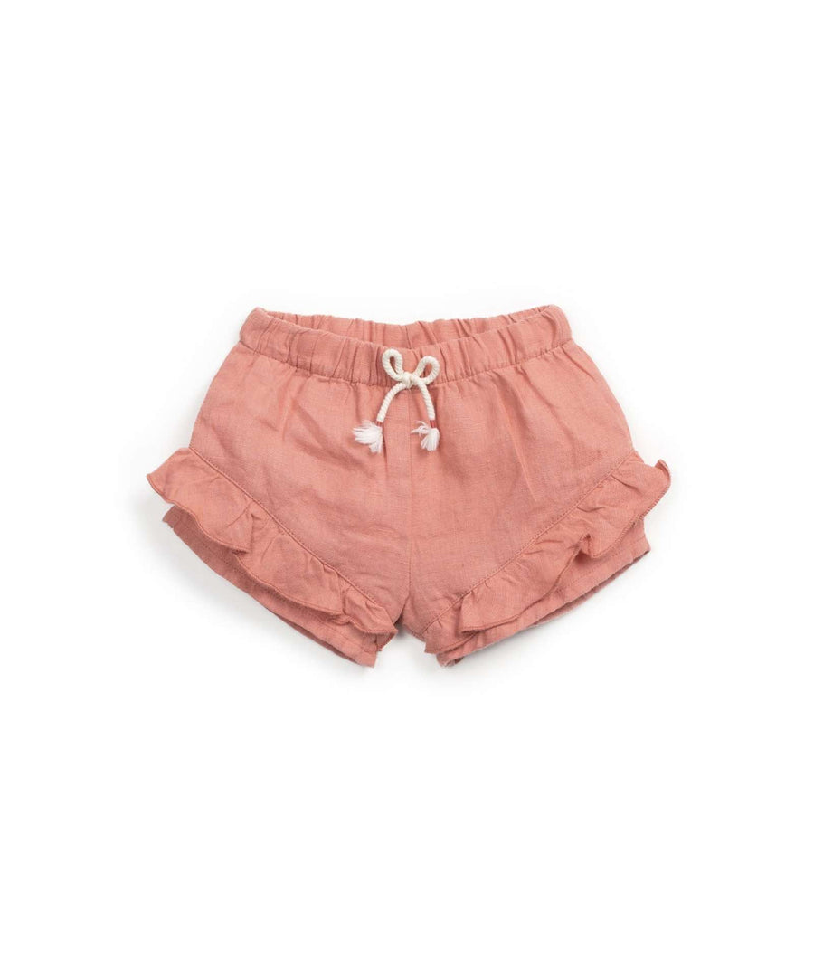 Play Up • Shorts Leinen coral