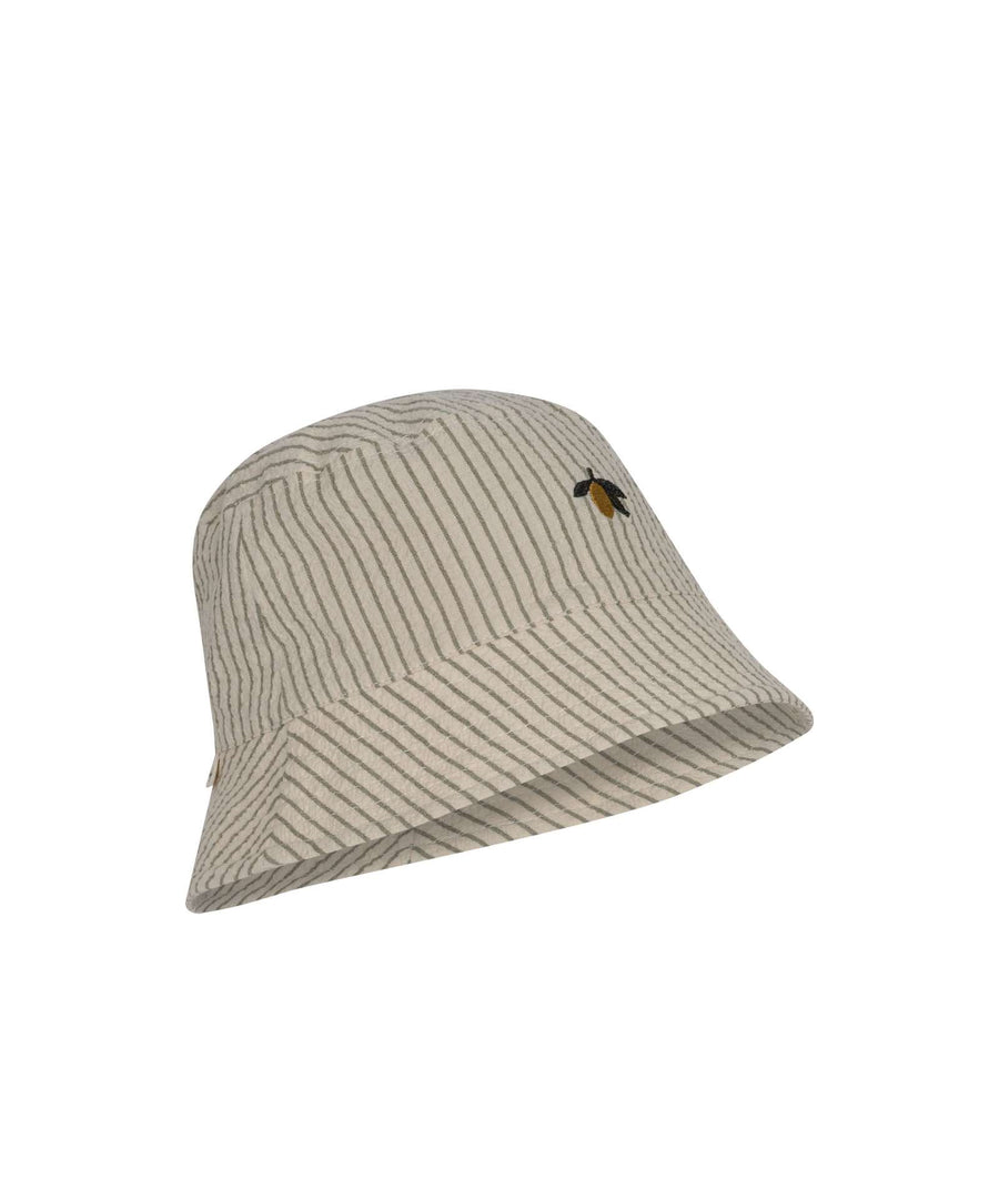Konges Sløjd • Elliot Bucket Hat Sonnenhut tea stripe
