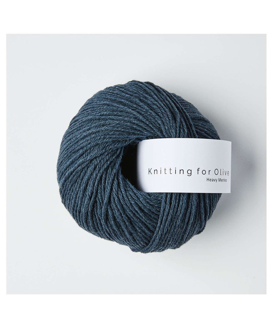 Knitting for Olive • Heavy Merino Deep Petroleum Blue