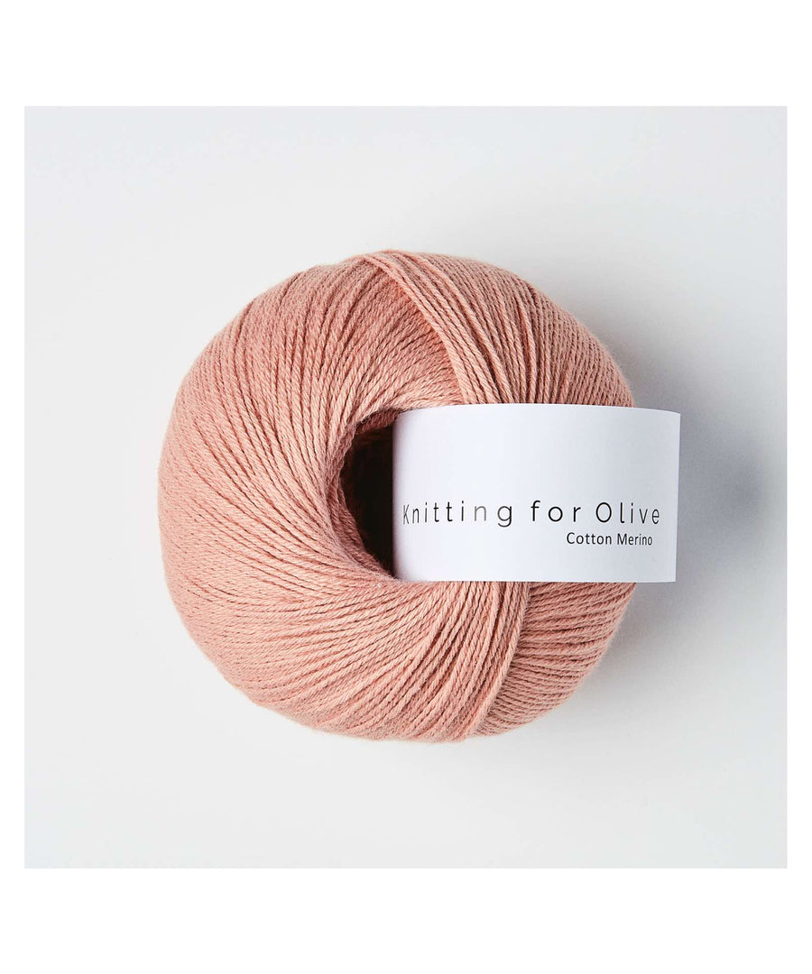 Knitting for Olive • Cotton Merino Rhubarb Rose