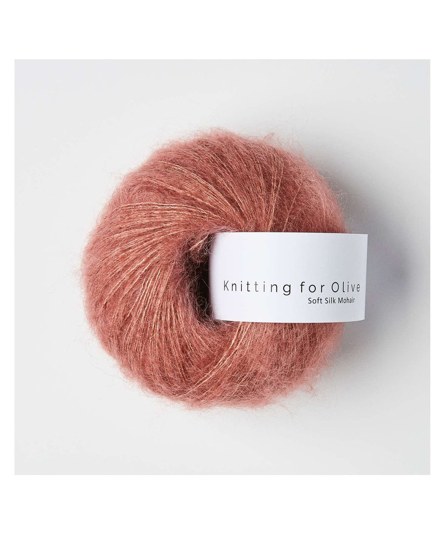 Knitting for Olive • Soft Silk Mohair Plum Rose