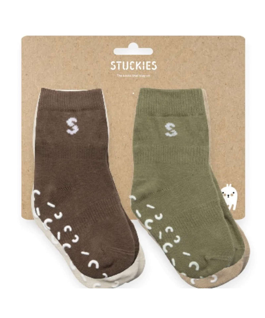 Stuckies • Anti-Rutsch-Socken 4-Set earth