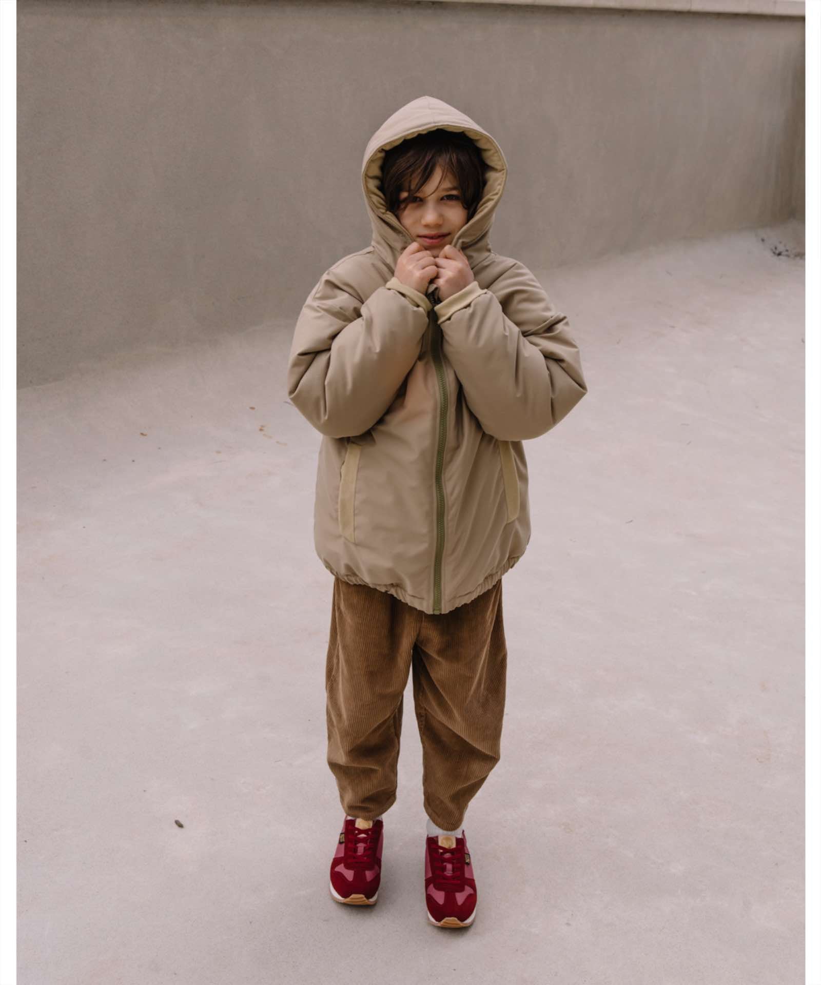 Studio Bohème Paris • Frio Winterjacke sand – minili