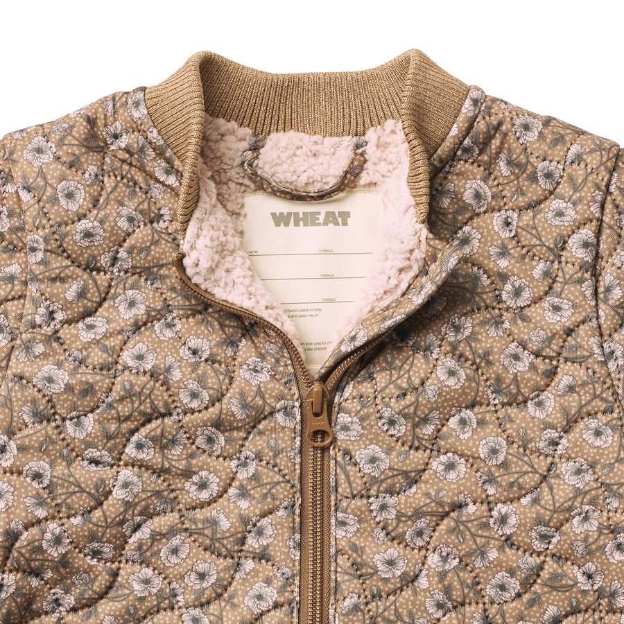 Wheat • 	Thermo Jacke Helga caramel anemones