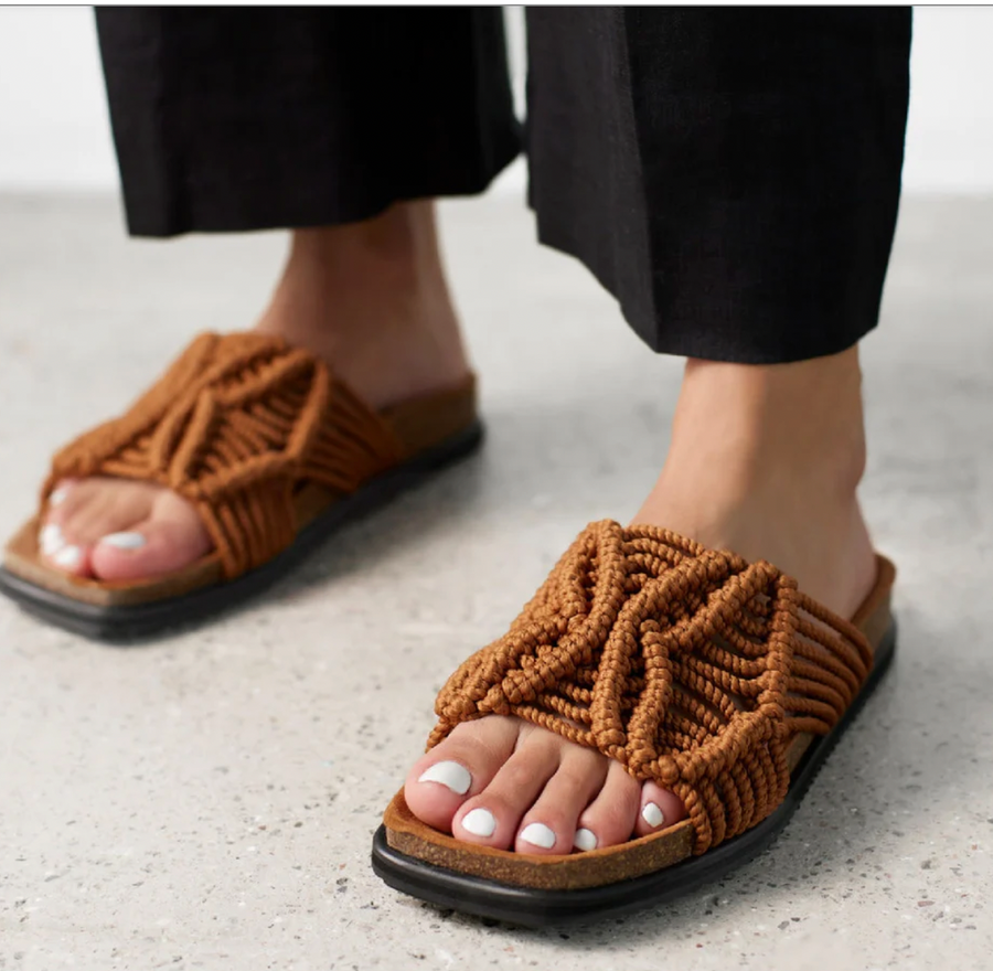 Angulus • Crochet Slip-in footed Sandal