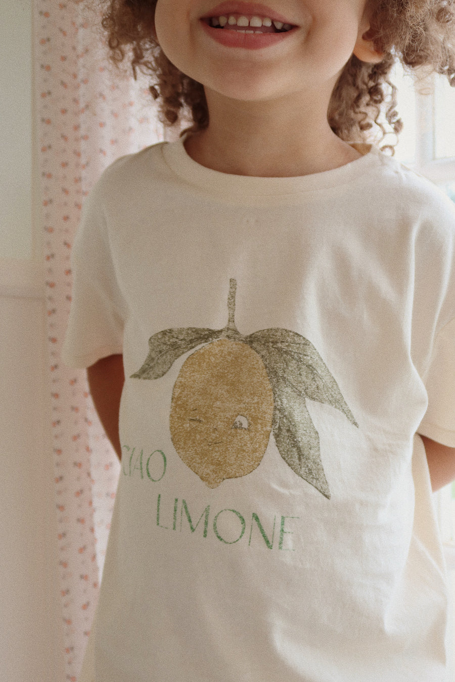 Konges Sløjd • Kurzer Pyjama birch Lemon