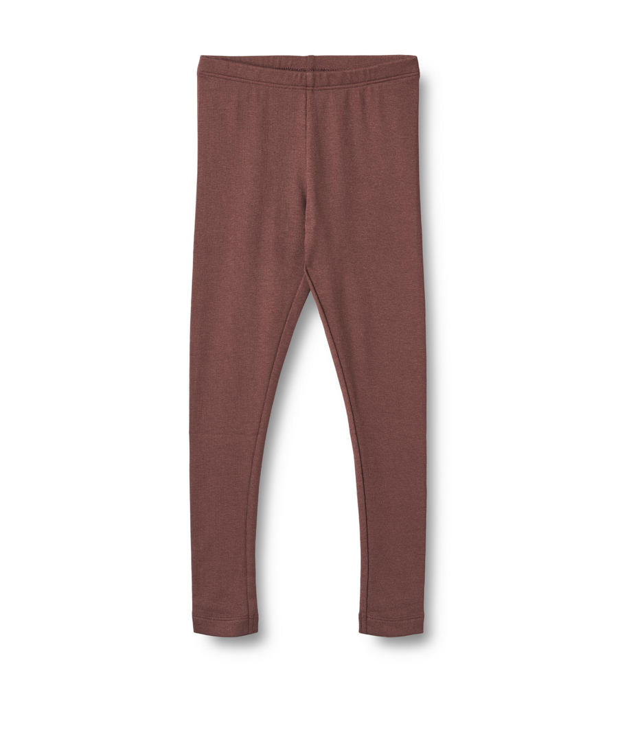 Wheat • Leggings Rib Maddy eggplant