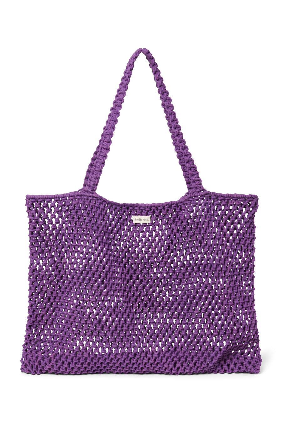 Studio Noos • Makramee Mom Bag purple