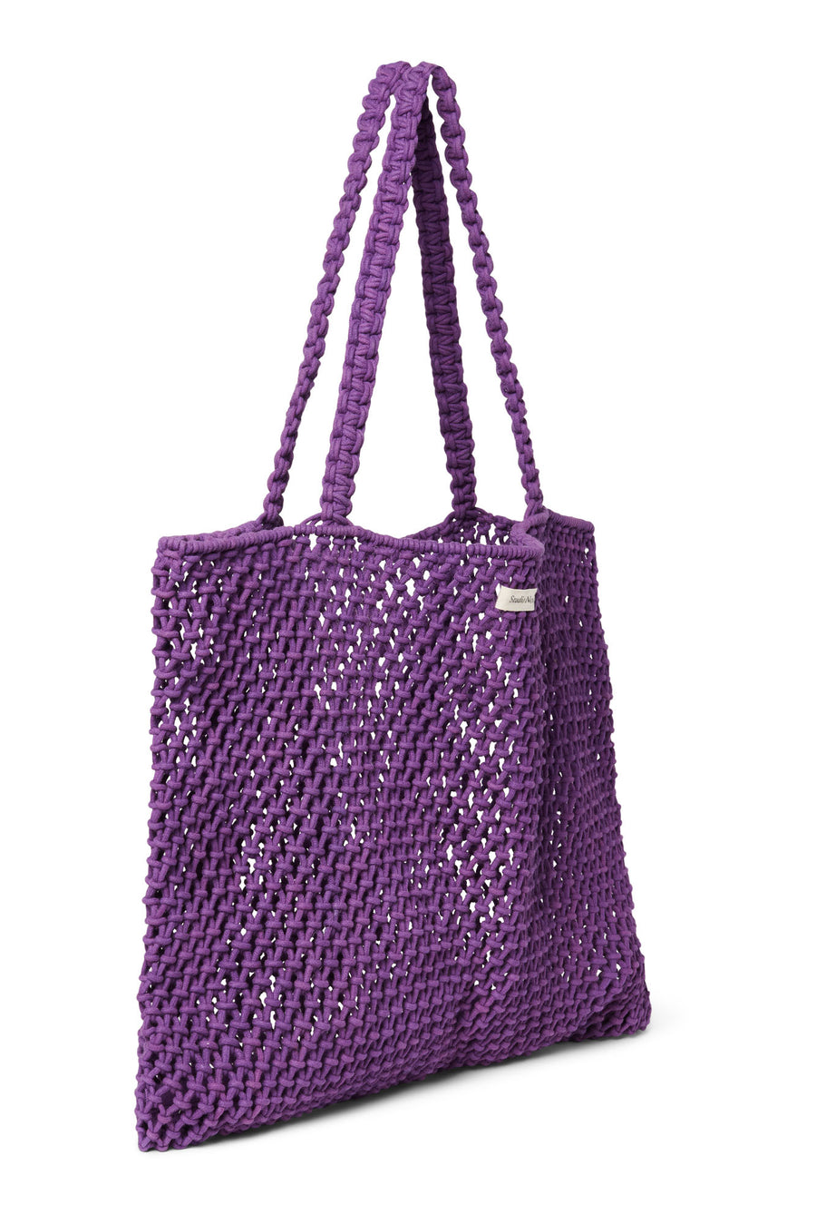 Studio Noos • Makramee Mom Bag purple