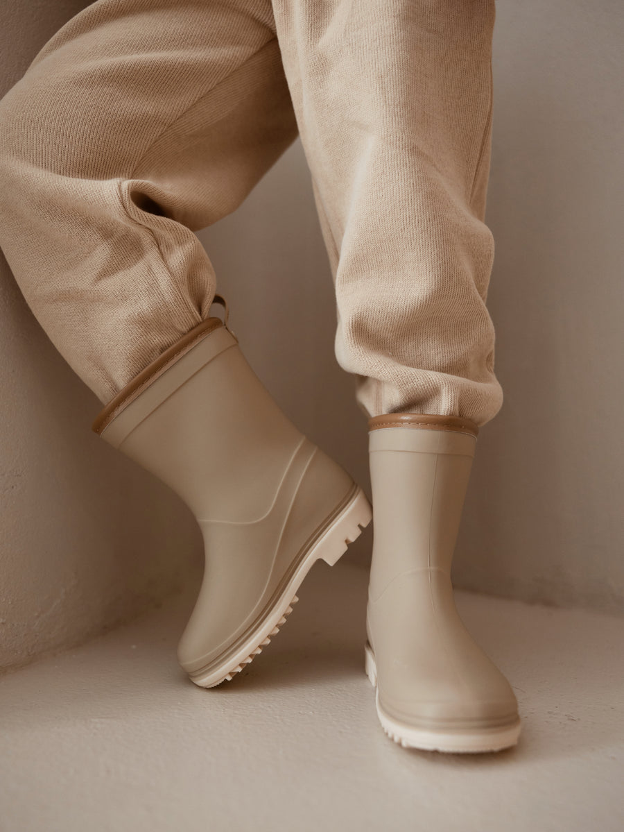 Mrs. Ertha • Regenstiefel / Gummistiefel taupe