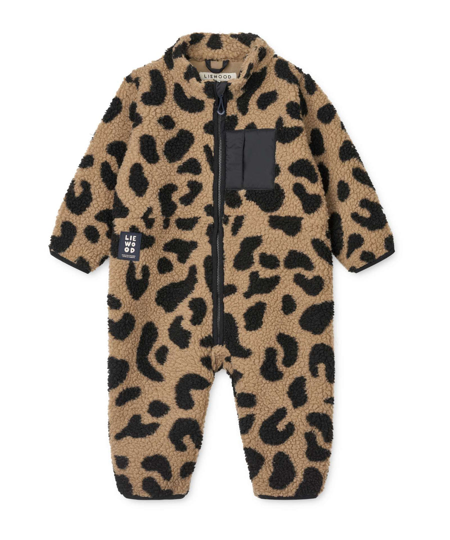 Liewood • Nolano Fleece-Einteiler mega leo