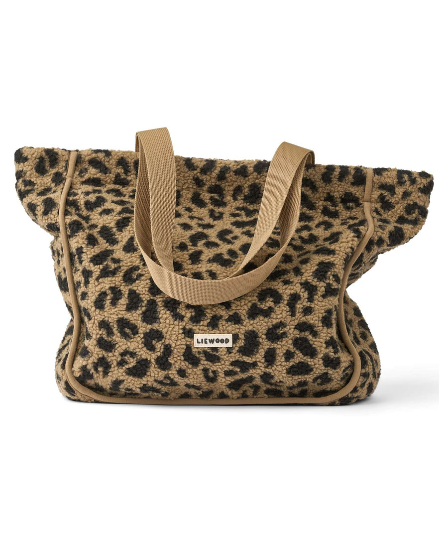 Liewood • Reed Pile Totebag / Tasche mega leo oat mix