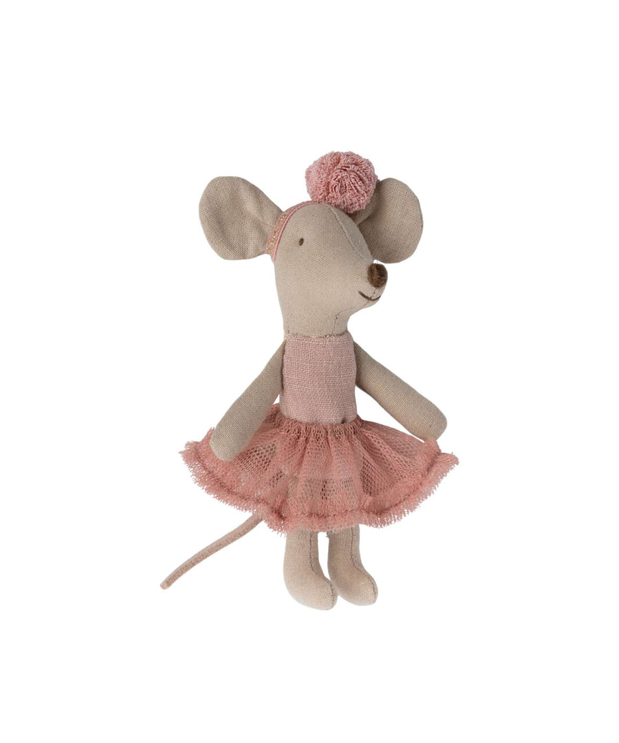 Maileg • Ballerina Maus, Kleine Schwester - Rose