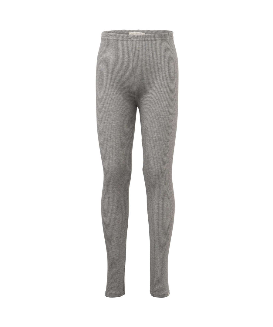 minimalisma • Bieber Leggings Seide 0-6 Jahre grey melange