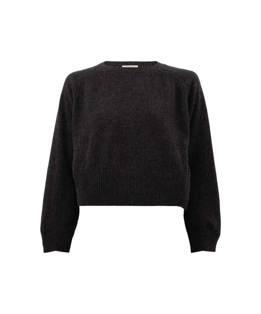 minimalisma • Opal Pullover black melange