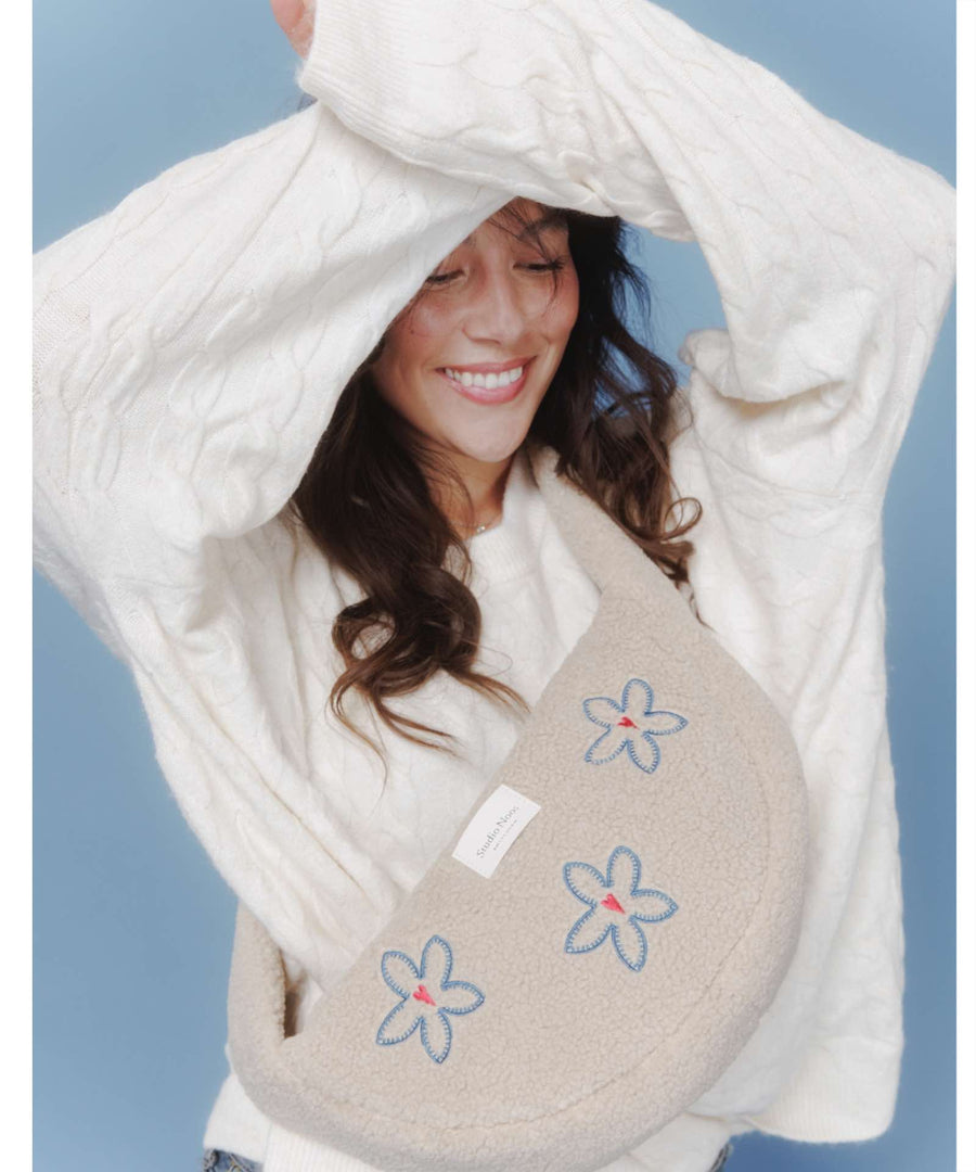 Studio Noos Adult Fanny Pack heart flower