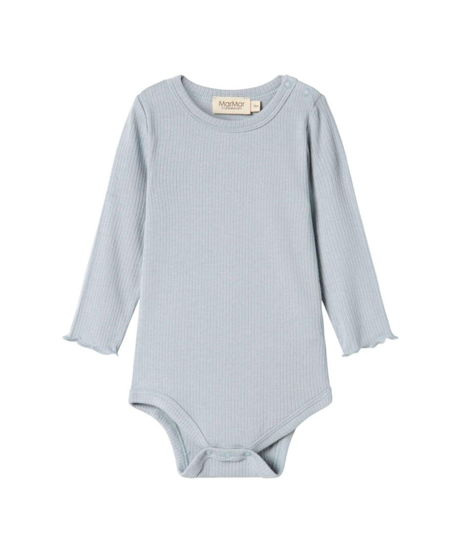 MarMar Copenhagen • Benedicte Micro Modal Body blue stone/rosewater