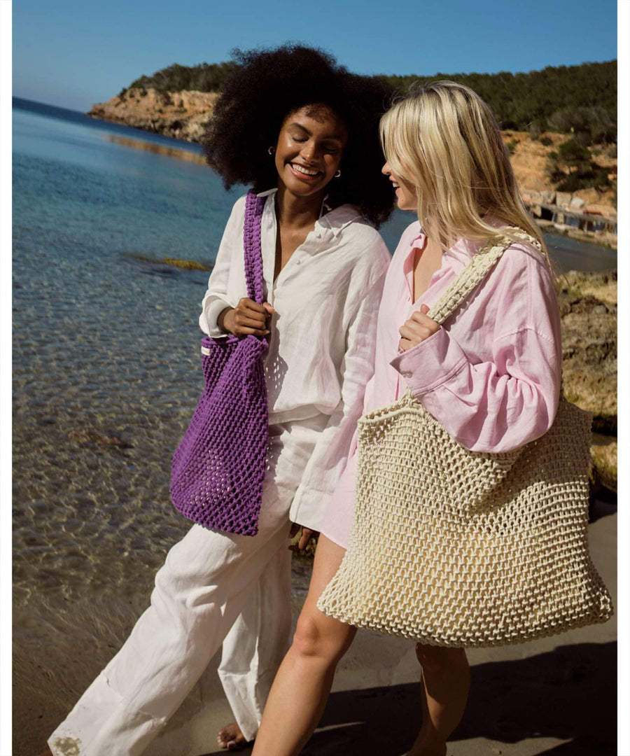 Studio Noos • Makramee Mom Bag natural
