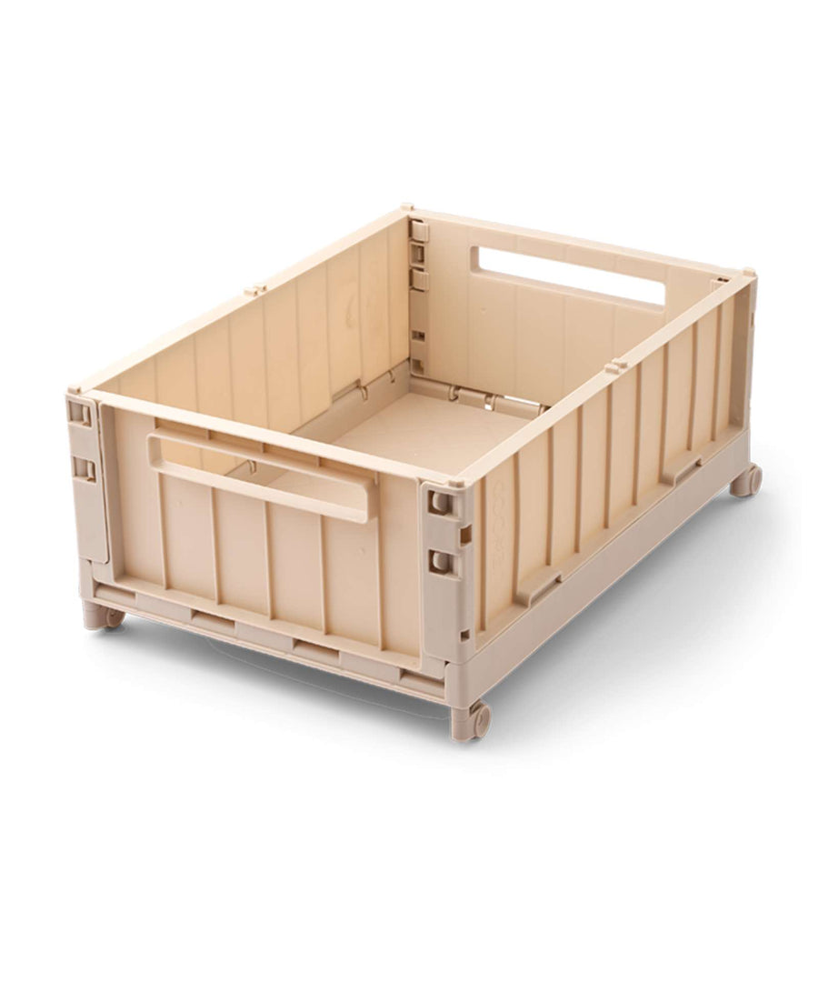Liewood • Weston Aufbewahrungsbox mit Rädern mittel sandy