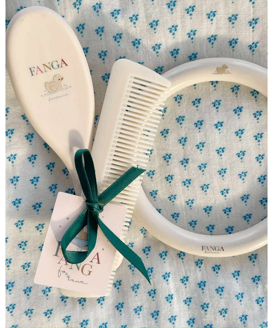 Konges Sløjd • FANGA Baby Haarbürsten Set beige