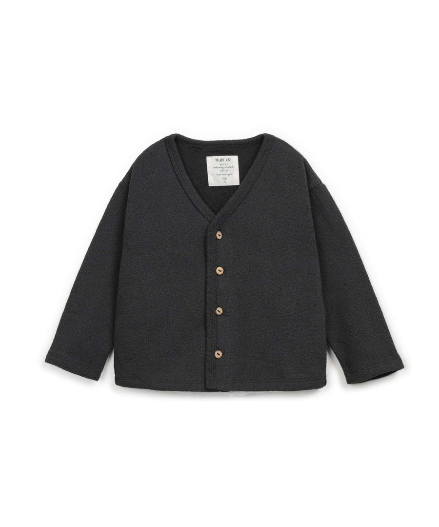 Play Up • Jersey Cardigan grafite