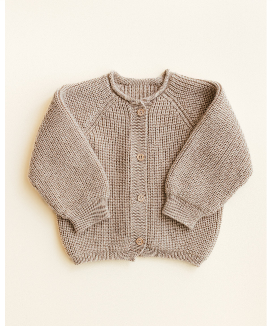 hvid • Cardigan Inga sand