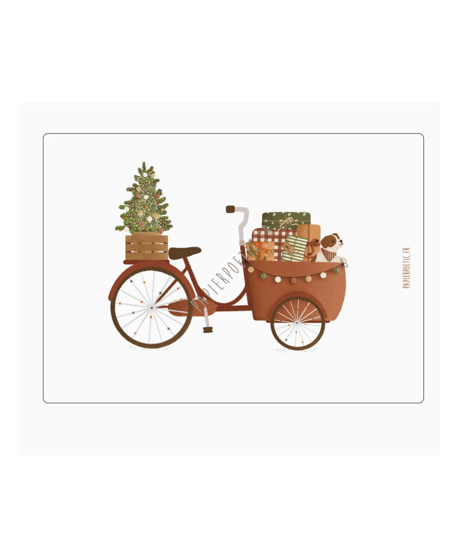 Papier Poetic • Karte "Weihnachtsladung"
