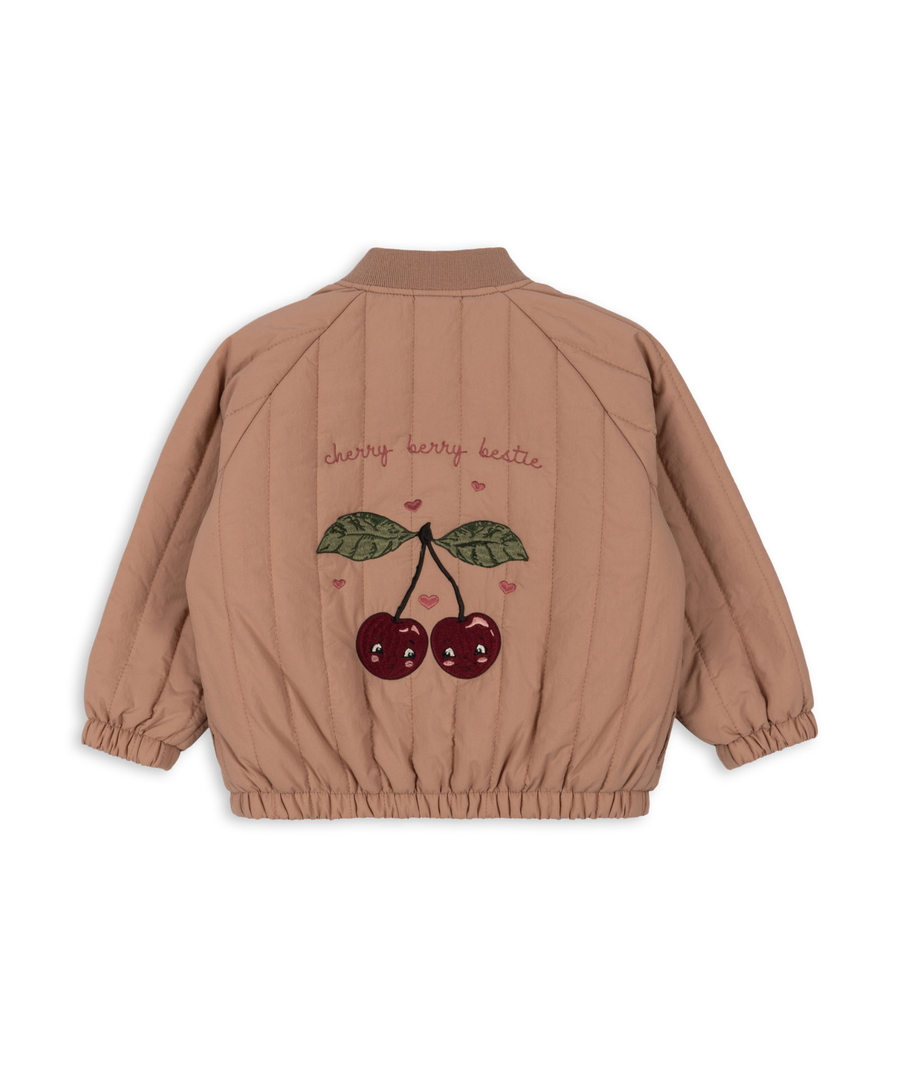 Konges Sløjd • Juno Bomber Jacke / Übergangsjacke Cherry tuscany