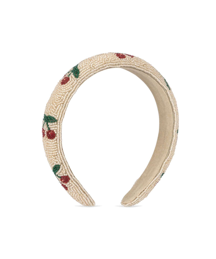 Konges Sløjd • Haarreif mit Perlen Cherry