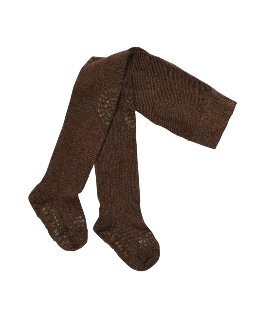 GoBabyGo Antirutsch Strumpfhose chocolate
