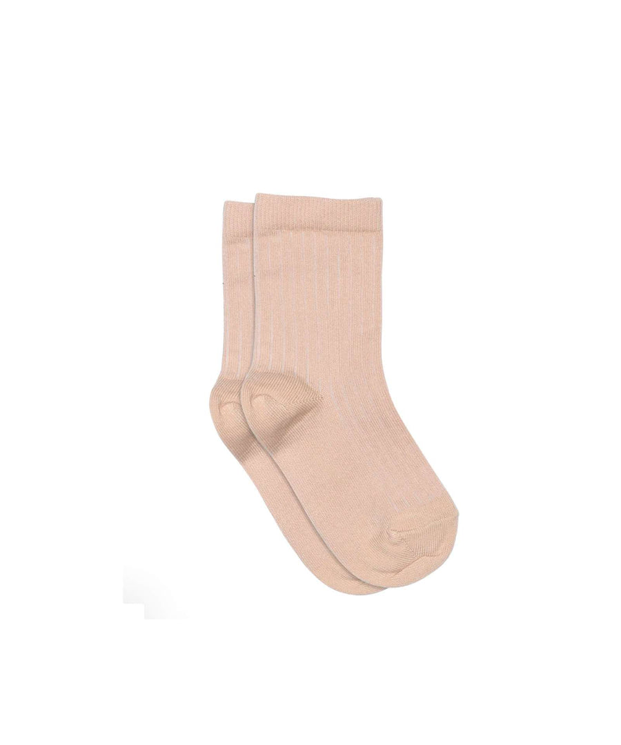 mp Denmark • Baumwollsocken Rib rose dust
