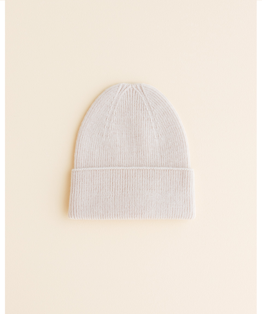 hvid • Beanie Fonzie Newborn cream