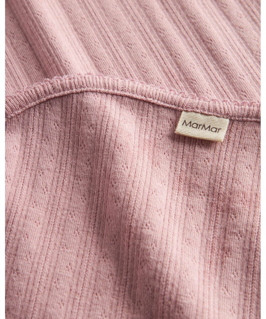 MarMar Copenhagen • Aida Decke Modal Pointelle soft berry