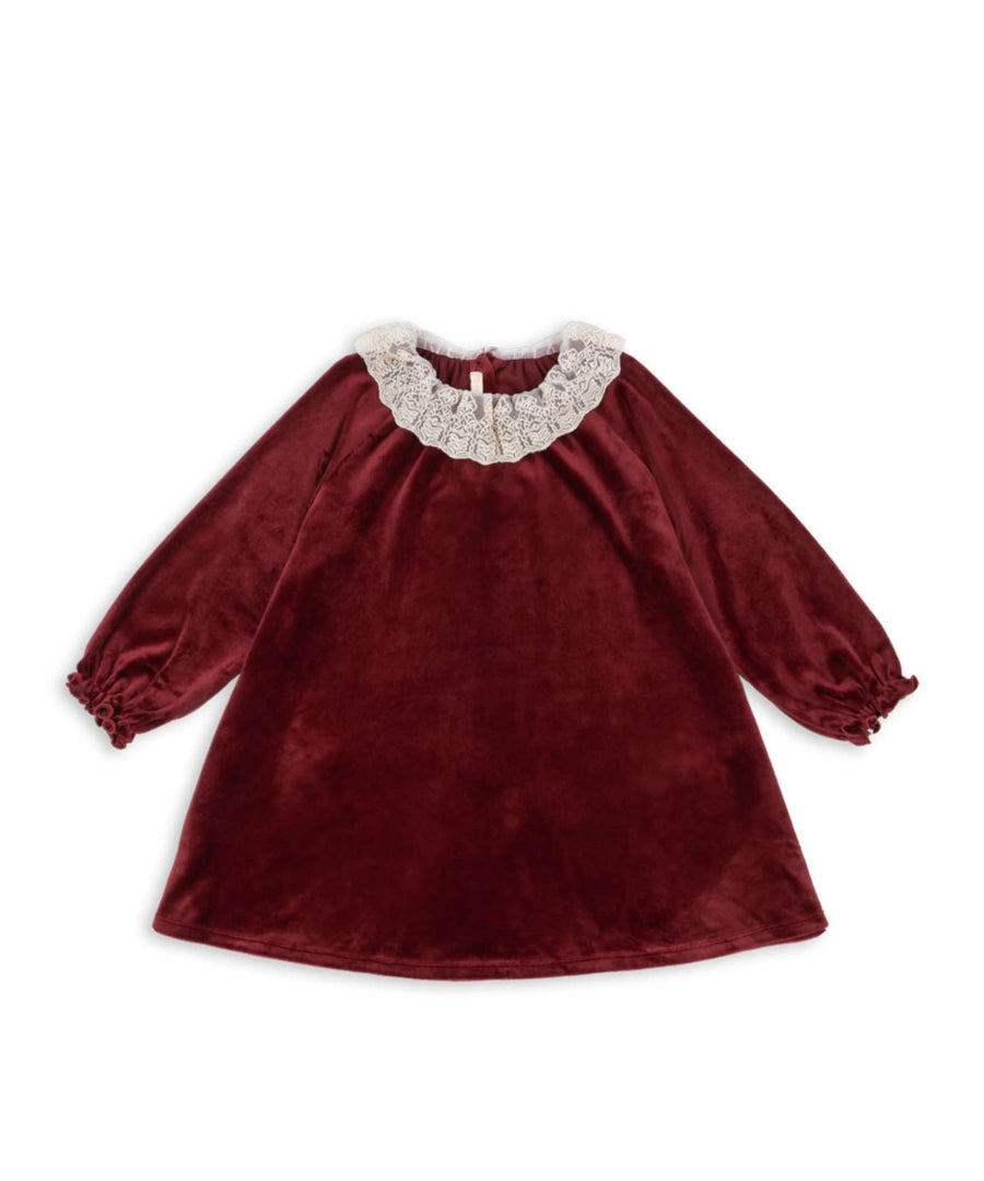 Konges Sløjd • Venola Kleid red dahlia