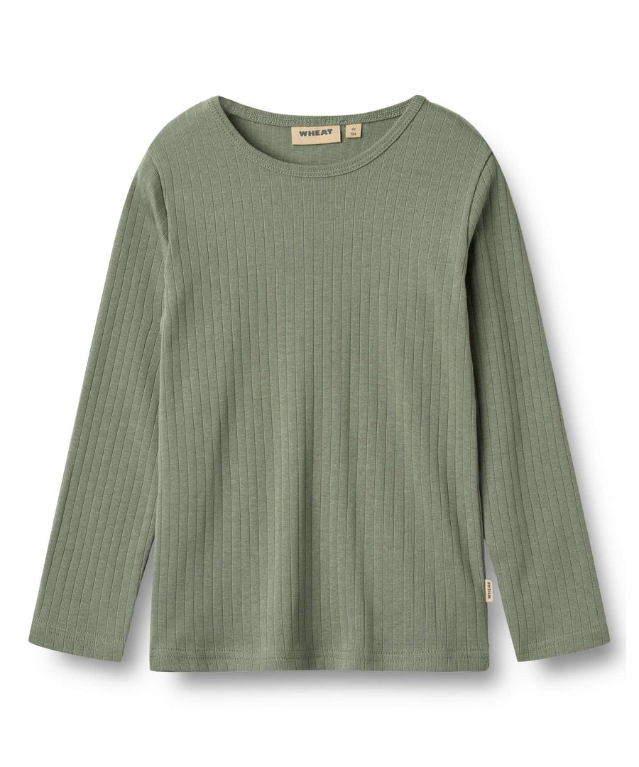 Wheat • Stig T-Shirt / Langarmshirt L/S navy / dusty green