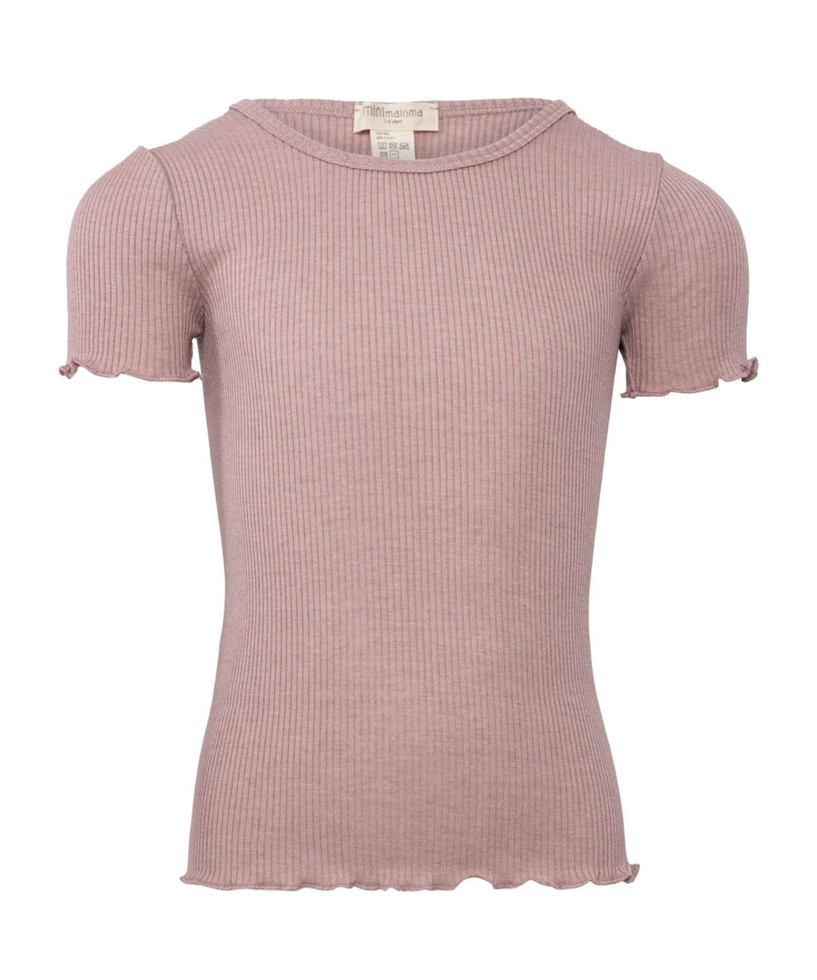 minimalisma • Blomst Shirt dusty rose 6-12 Jahre