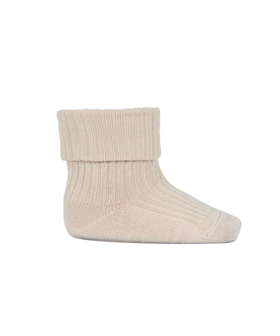mp Denmark • Socken Wolle Rib ecru