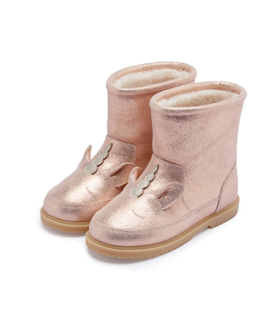 Donsje Amsterdam • Xelly Stiefel powder metallic Einhorn