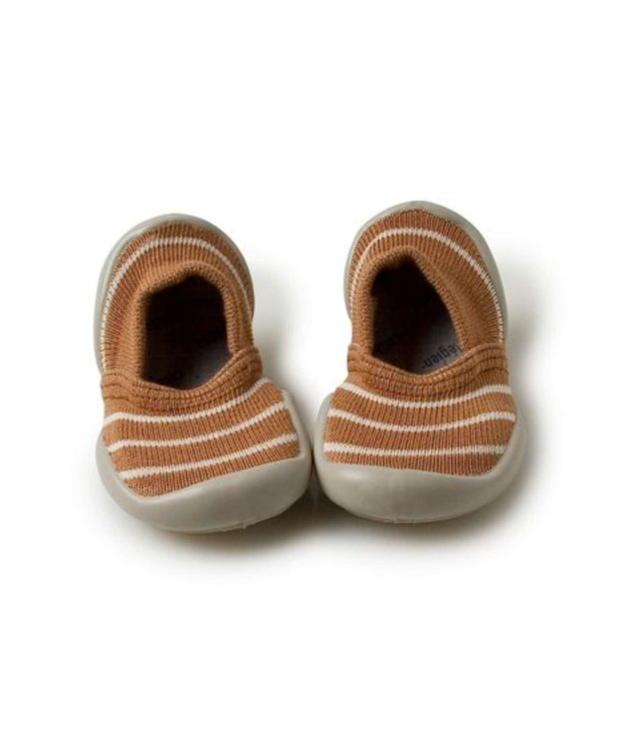 Collégien • Finkensocken / Haussocken Espadrilles caramel