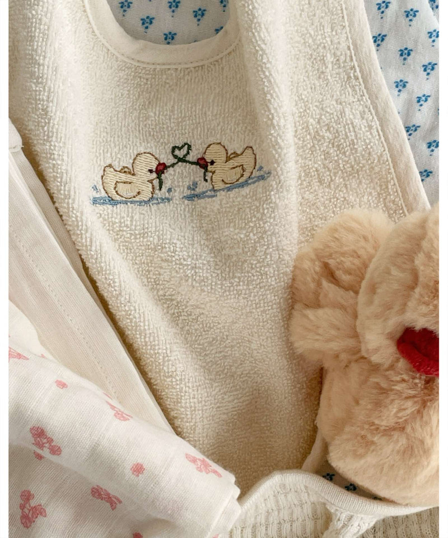 Konges Sløjd • FANGA Figo 2-Pack Lätzchen antique white