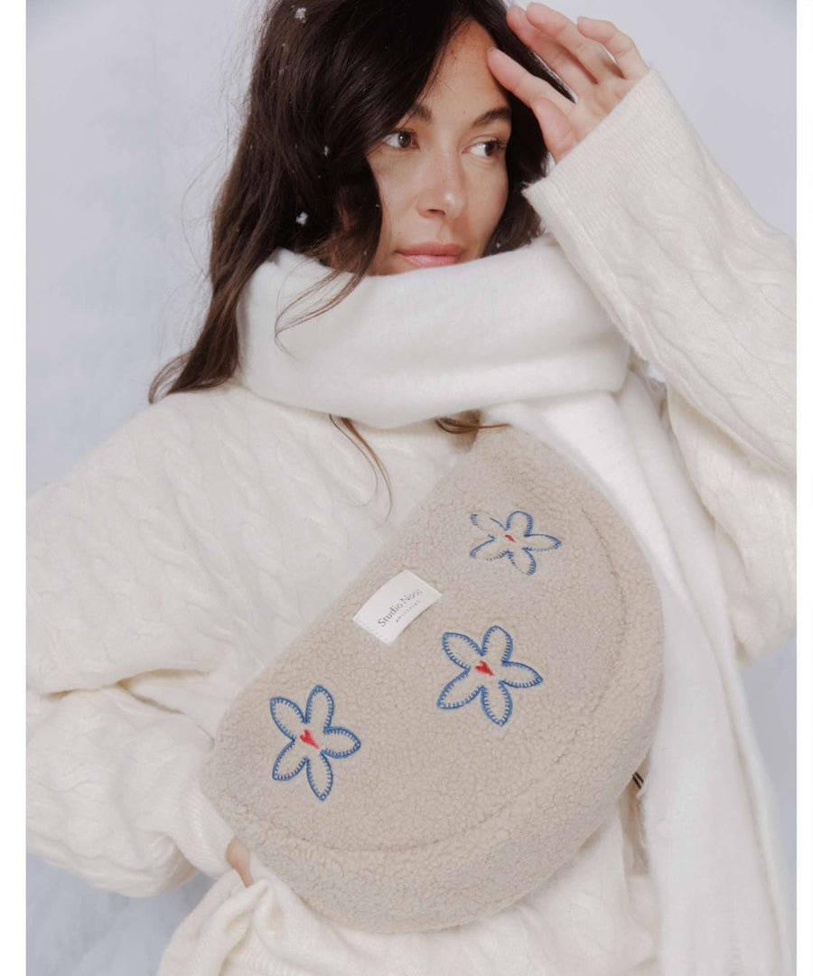 Studio Noos Adult Fanny Pack heart flower