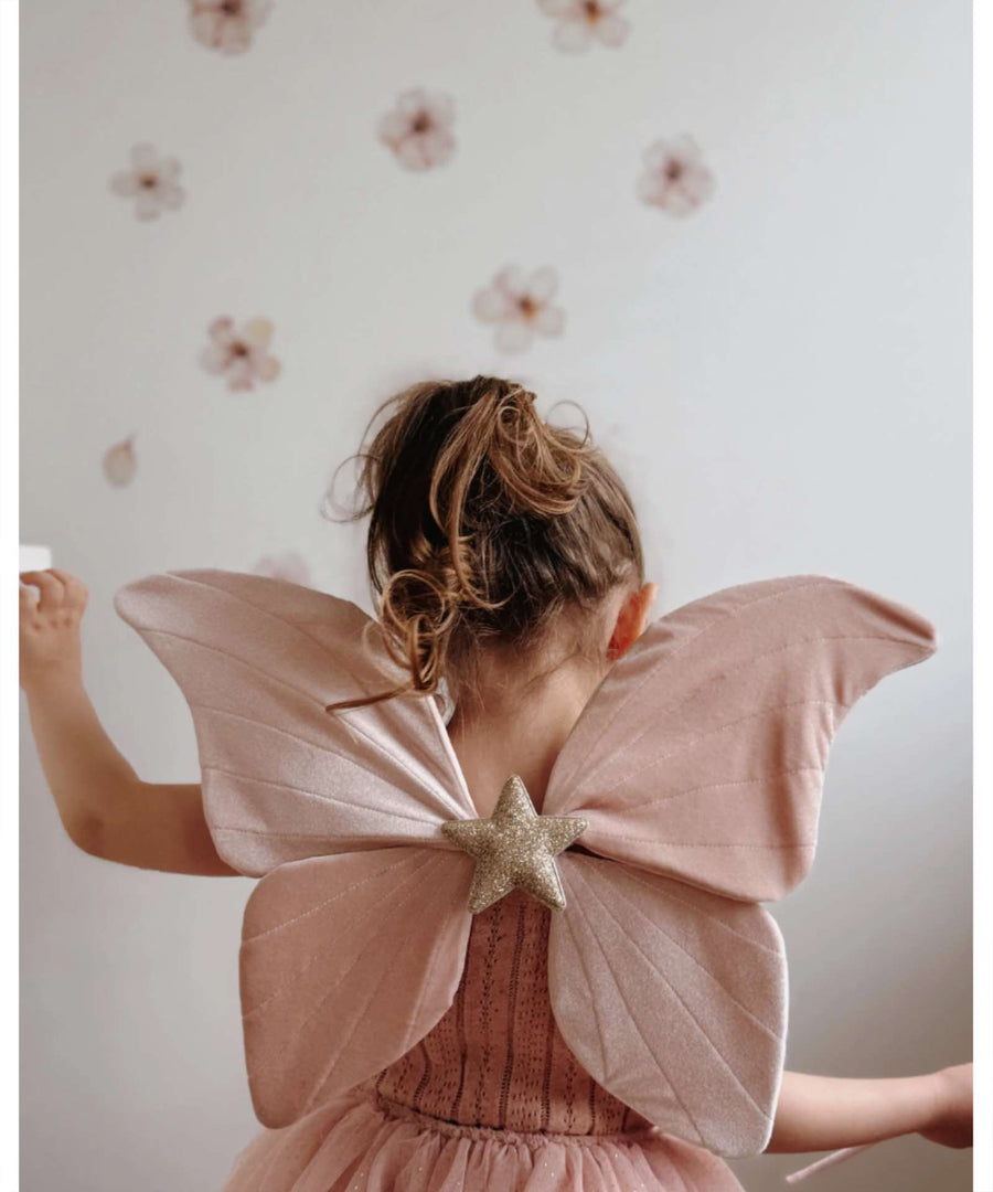 Mrs. Ertha • The Pink Butterfly Flügel velvet