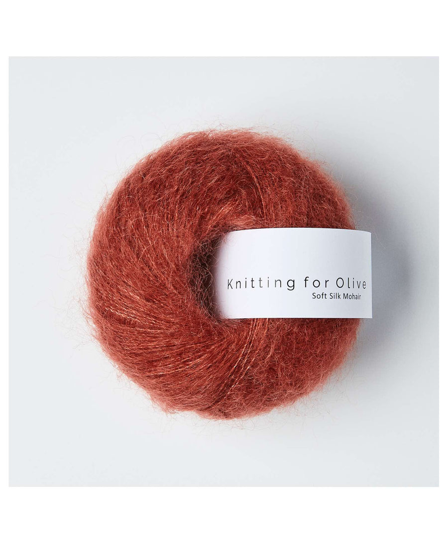 Knitting for Olive • Soft Silk Mohair Forest Berry