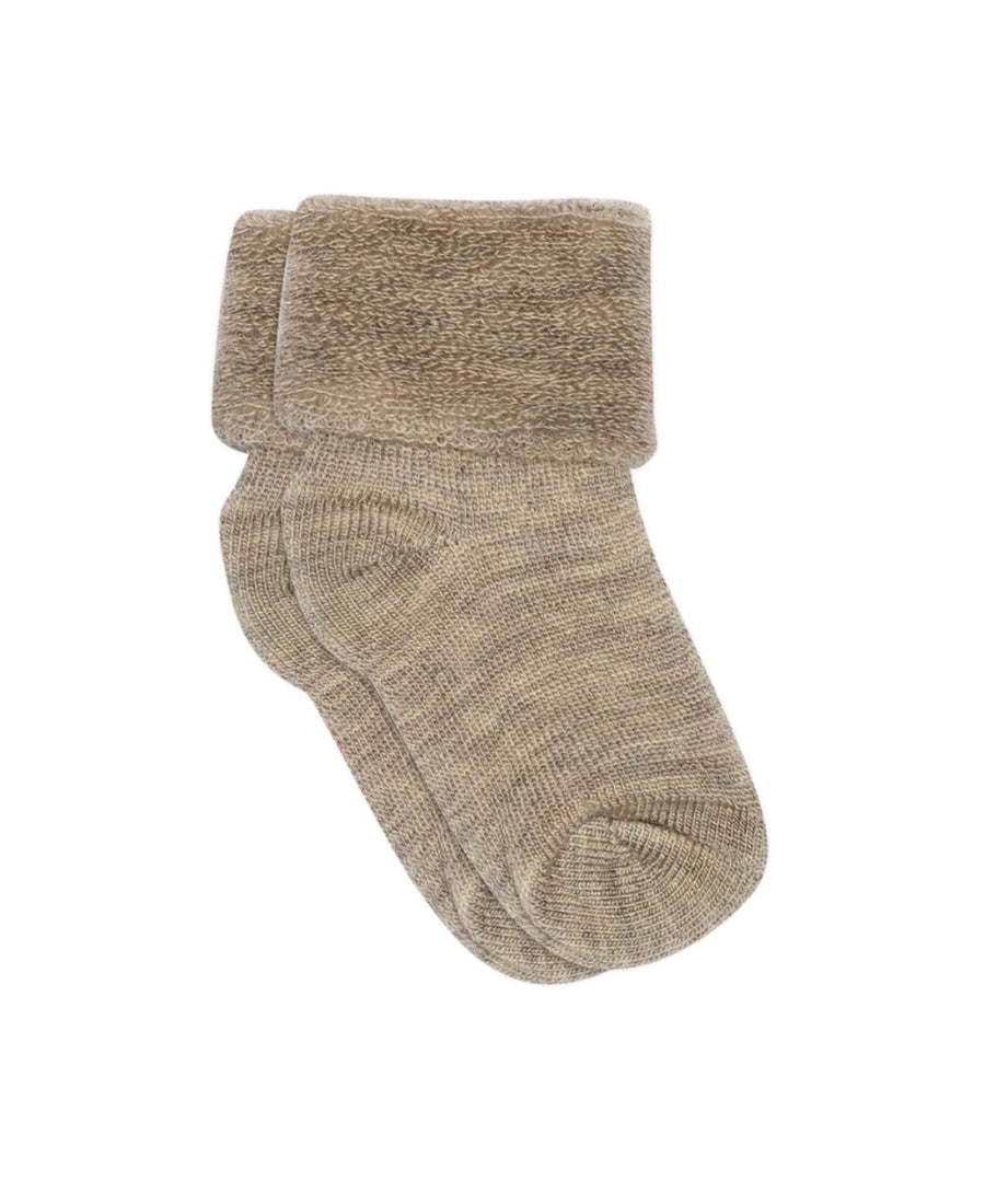 mp Denmark • Socken Baby Wolle light brown melange