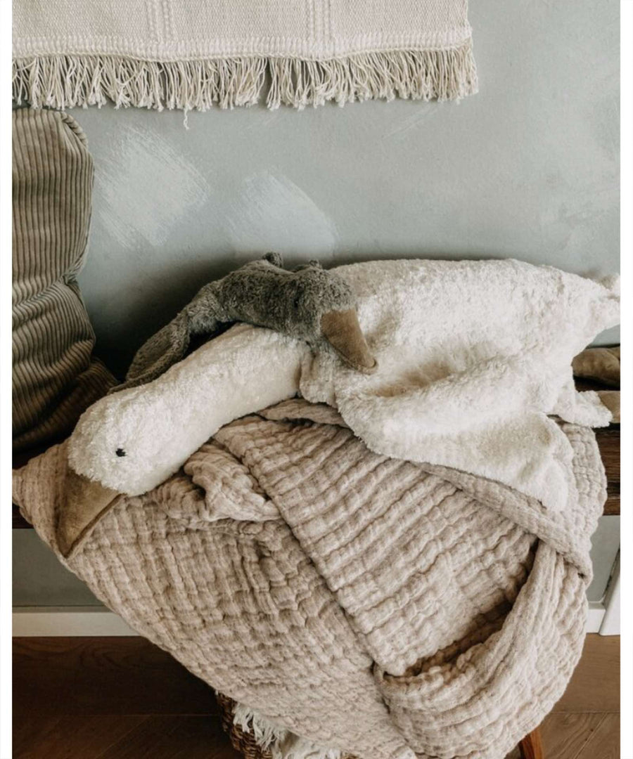 Senger Naturwelt • Kuscheltier Gans gross weiss
