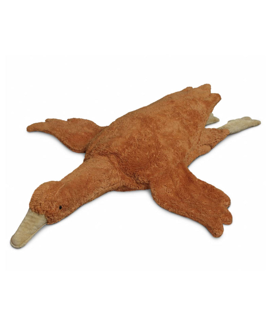 Senger Gans gross Wärmekissen rostrot rost