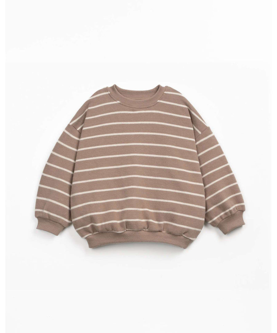 Play Up • Striped Jersey Sweater
