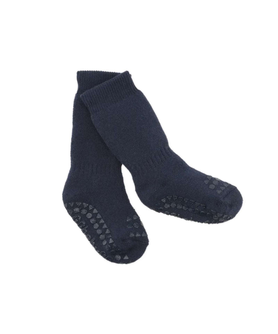 gobabygo antirutschsocken terry blau