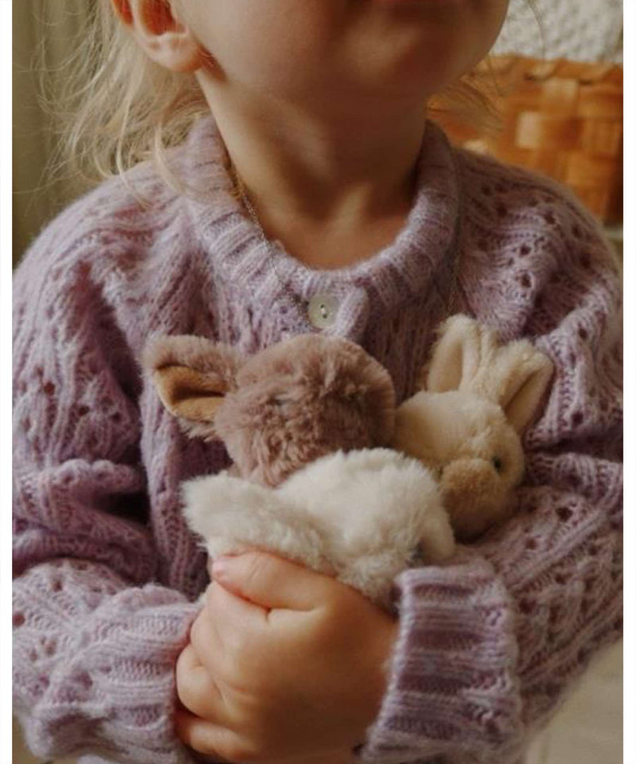 Konges Sløjd • Plütschtiere Häschen im Korb Bunny Love